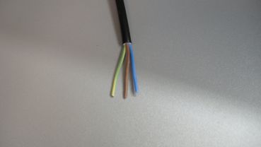 Kabel 3 x 0,75 schwarz,2772