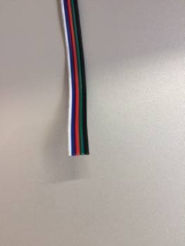 Kabel 5 färbig,RGB-W,2797