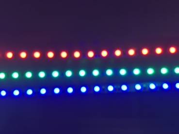 Led- Streifen 14,4Watt/Meter 24V, RGB ,IP20, 2428