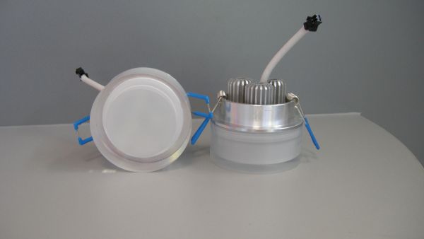 Einbau Deckenleuchte 7 Watt neutral weiß acryl,1279