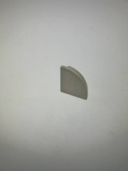 Aluprofil 45 ° inkl. vollflächiger Abdeckung, #1172