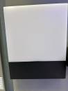 Wandleuchte Alu/ Kunststoff, 15Watt,  3000 K,   #1638