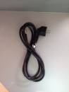 Kabel 3 x 0,75 mit Schukostecker, schwarz,2795
